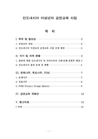 인도네시아 미성년자 금연교육 사업