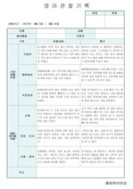 만2세 3월관찰일지-1