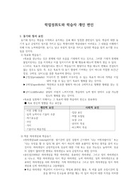 학습성취도와 학습자 개인 변인