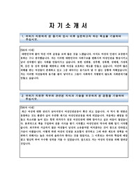 한국여성인권진흥원 채용 자소서
