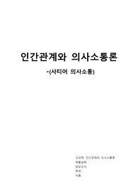 사티어 의사소통