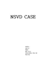 [모성간호학] A+받은 자연분만 케이스 자료