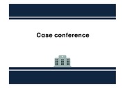 Cerebral  Infarction Case conference