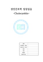 [간호학]성인실습 담낭염 케이스 Cholecystitis case study