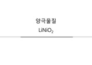 리튬이차전지 양극활물질 층상구조 LNO (LiNiO2)