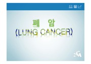 종양간호 폐암 호흡기계 RNBSN PPT
