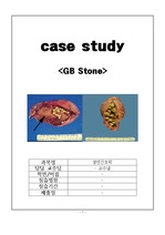 [성인간호실습] GB stone case(담석) 간호과정2개