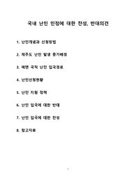 국내 난민 인정에 대한 찬성, 반대의견 [제주도 난민,국내 난민,예멘 난민,난민,난민신청,난민인정,인도적체류]