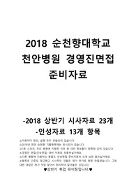 2019년 경영진면접(인성면접)준비자료