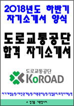 [2018년 하반기 최신양식] 도로교통공단 Koroad 합격자기소개서 예문