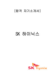SK하이닉스 합격 자기소개서