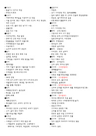 고급 한국사 능력검정시험 정리 요약본 1급   