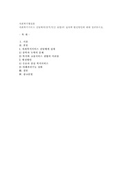 사회복지서비스 전달체계(공적민간 포함)의 실태와 발전방안에 대해 정리