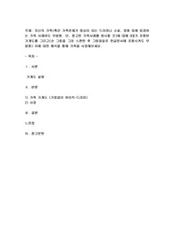 자신의 가족(혹은 가족문제가 중심이 되는 드라마나 소설, 영화 등에 등장하는 가족 사례여도 무방함