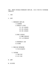 통증의 원인들과 통증발생의 메카니즘, 그리고, 여러 가지 치료방법