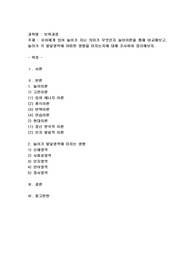 유아에게 있어 놀이가 지닌 의미가 무엇인지 놀이이론을 통해 비교해보고, 놀이가 각 발달영역