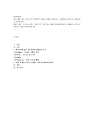 실제 제품 혹은 서비스의 마케팅전략 실패 사례를 선정하여 수업내용을 바탕으로 실패요인을 분석