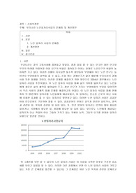 우리나라 노인일자리사업의 문제점 및 개선방안