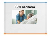 SDH환자의 시나리오 SDH환자상황 파워포인트