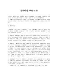 컴퓨터의 구성 요소