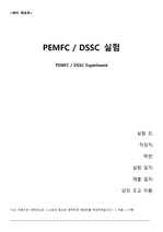 인하대 공업화학실험 PEMFC/DSSC 예비 보고서