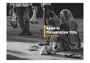 PPT양식 템플릿 배경 - 사회문제, 빈곤, 가난, 노숙자15