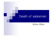 Arthur Miller - Death of salesman