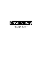 응급실 CASE STUDY  - ESRD, CHF