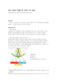 ABC 모델의 이해와 꽃 기관의 구조 관찰