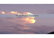 PowerPoint Template 하늘 v3