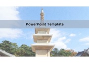 PowerPoint Template 석가탑