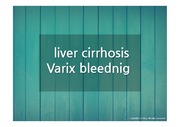 varix bleeding 발표자료입니다. 사진많고 좋아요