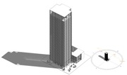 미스의 시그렘 빌딩 Seagram Building Modeling 레빗 간단한 모델링입니다.