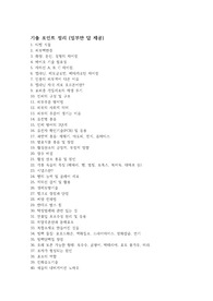 생활 속 바이오 이야기 중간고사 기출대비 (2018년 기출 포함)