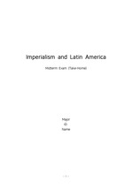 라틴아메리카와 제국주의(영어)