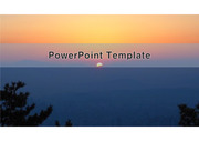 PowerPoint Template  (일출)