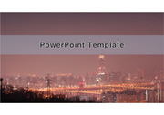 PowerPoint Template  (야경)