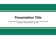 simple(green) ppt