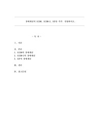 장애개념의 ICIDH, ICIDH-2, ICF를 각각  설명하시오