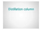 Distillation column, BTX 공정 분리공정 설계