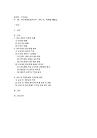 인간관계형성(학부모, 교사간, 직원)에 대해서