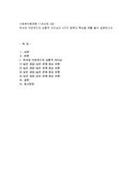 허쉬와 브랸챠드의 상황적 리더십의 4가지 종류의 특성을 예