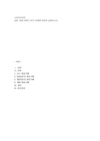 충동구매의 4가지 유형에 대하여 설명하시오