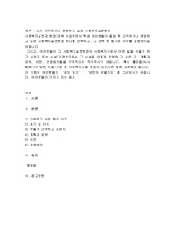 내가 근무하거나 운영하고 싶은 사회복지실천현장22