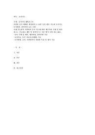 놀이 지도 계획 보고서
