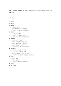 지금까지 학습했던 것 중에 가장 일본을 대표하는 단어 5가지 그리고 그 이유를 작성
