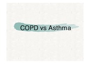 COPD 와  Asthma 비교  ppt