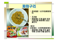 라면 맛있게 먹는방법 PPT 레포트 라면 맛있게 먹는방법 Ppt 레포트