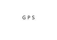 [리포트], [레포트] GPS의 작동원리와 개발과정 및 운용사례를 설명한 PPT입니다.