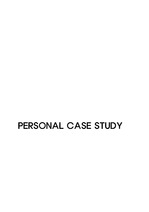 personal case study